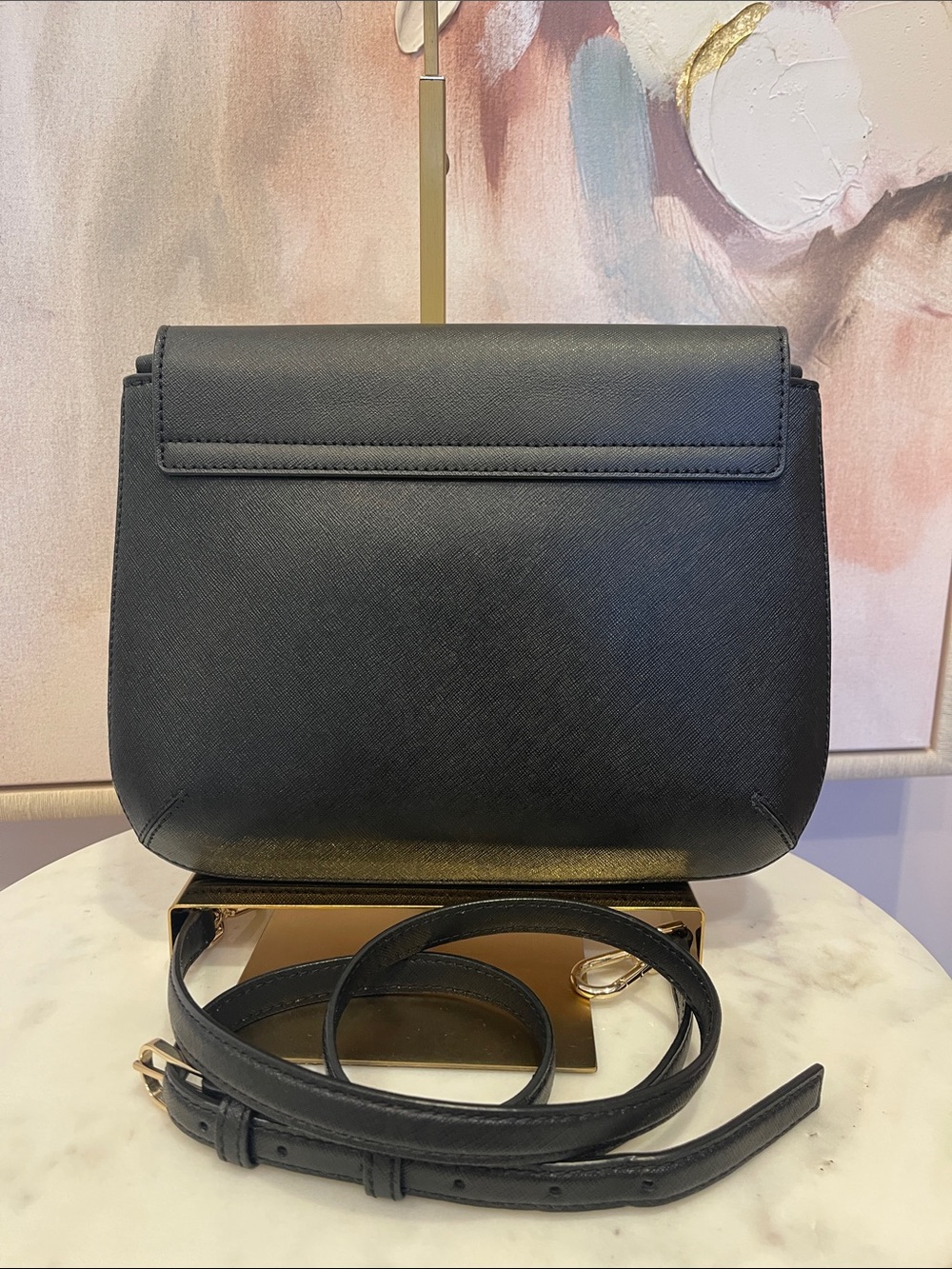 Tory Burch Black Robin Messenger Crossbody - Picture 4 of 6